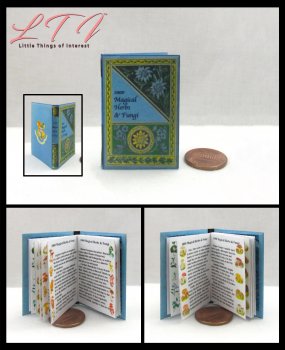 1000 MAGICAL HERBS AND FUNGI Magic Textbook Miniature Playscale Readable Illustrated Book 1/6 Scale Magic School of Witchcraft and Wizardry 1000 MAGICAL HERBS AND FUNGI Magic Textbook Miniature Playscale Readable Illustrated Book 1/6 Scale Magic School of Witchcraft and Wizardry