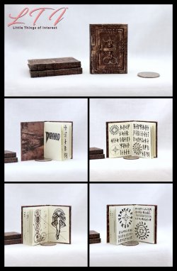 DARKHOLD MCU Version Miniature Playscale Book Readable Illustrated Book