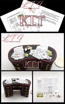 19 Pc MAIL LETTERS SET Kit Printed PDF and Instruction Tutorial in Miniature Half Inch 1/24 Scale 19 Pc MAIL LETTERS SET Kit Printed PDF and Instruction Tutorial in Miniature Half Inch 1/24 Scale
