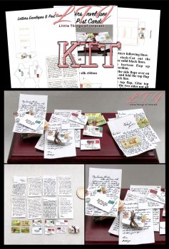 19 Pcs LETTERS, ENVELOPES & Postcards 1:12 Scale Miniature Post Mail Postcard Desk Items With Printed Pdf Instruction Kit DIY 19 Pcs LETTERS, ENVELOPES & Postcards 1:12 Scale Miniature Post Mail Postcard Desk Items With Printed Pdf Instruction Kit DIY